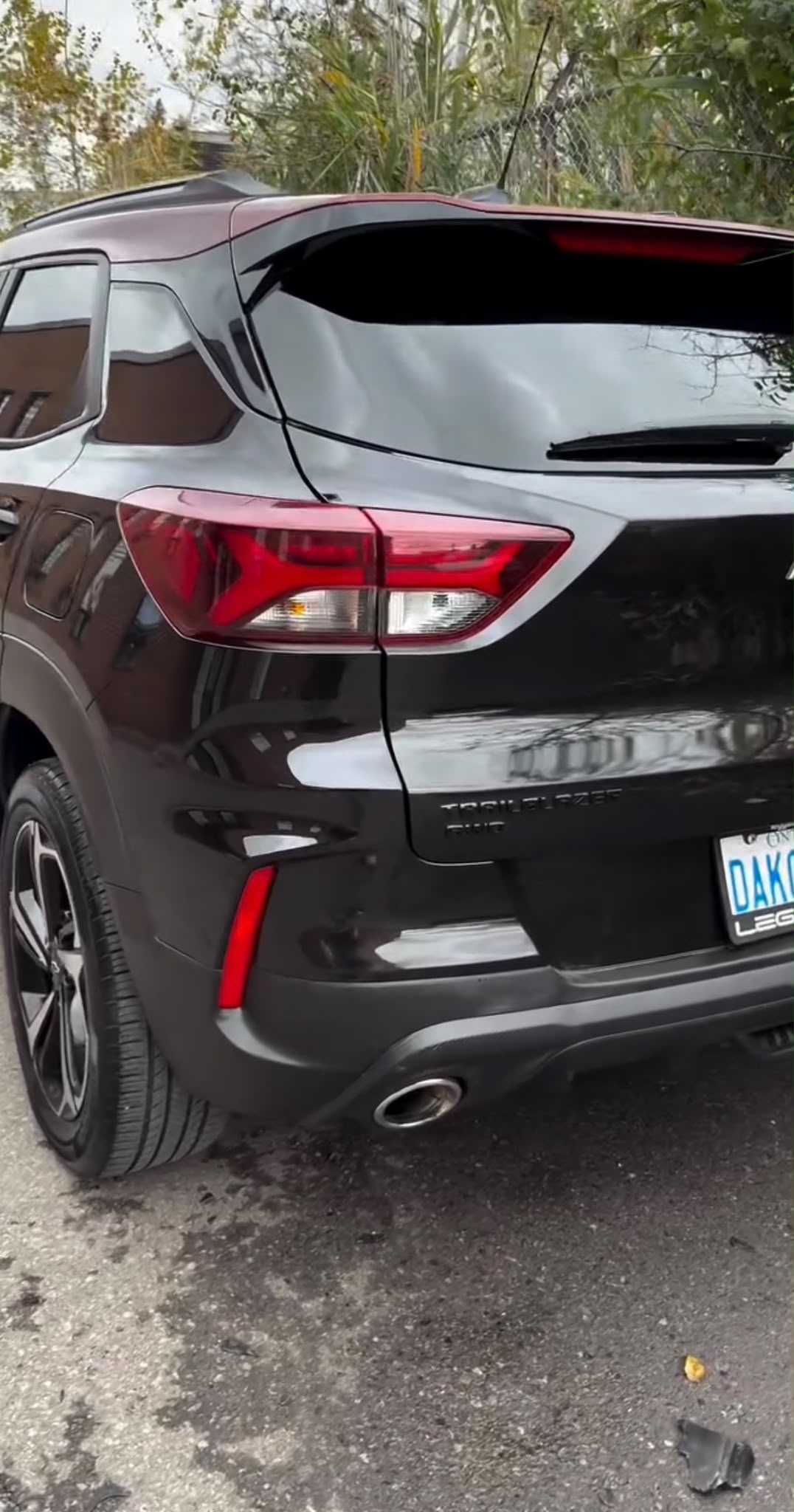 2024 Chevrolet Trailblazer after repair