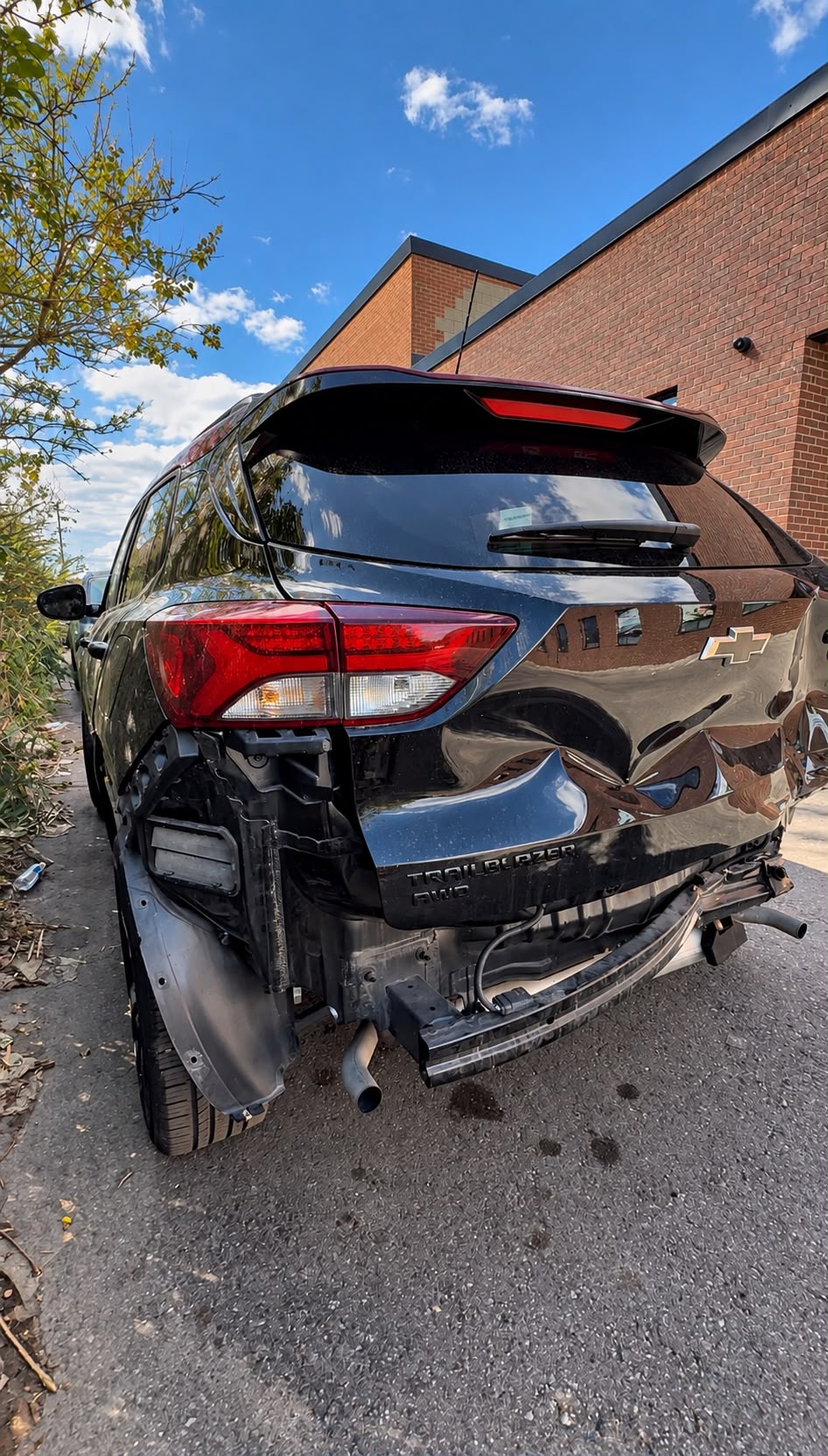 2024 Chevrolet Trailblazer before repair